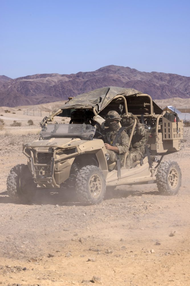 LITTORAL RESPONSE GROUP (SOUTH) SUB UNIT TRAINING IN THE CALIFORNIA DESERT.