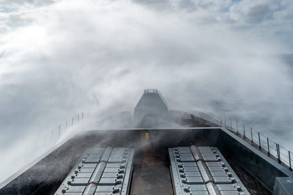 HMS DIAMOND DEPLOYS ON NATO MISSION